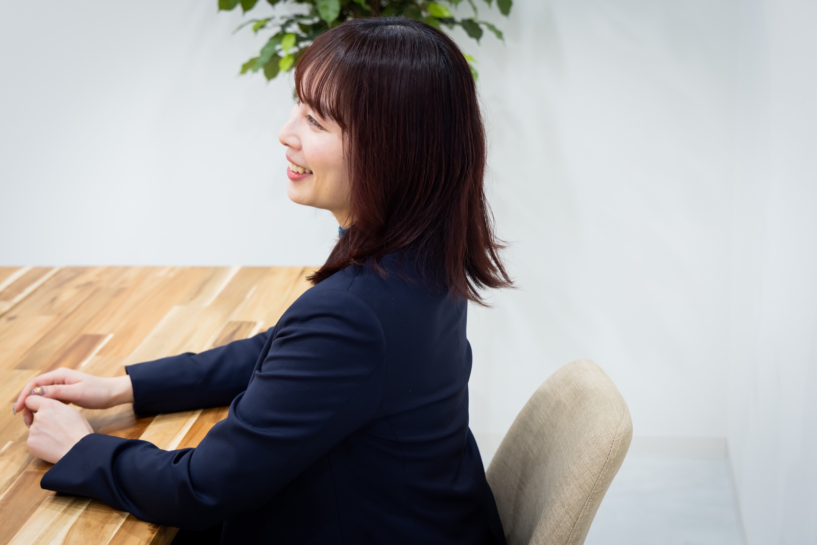 クライアントと向き合う様子